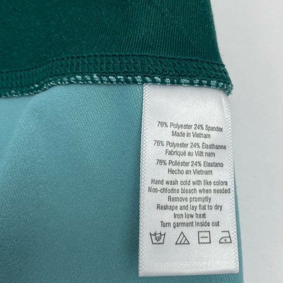 Alo Yoga Airbrush Gradient Leggings in Green Evermint Size XS - Picture 11 of 16
